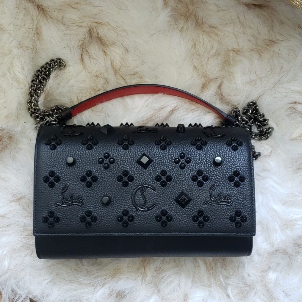 Christin Louboutin Paloma Clutch - Picture 2 of 6